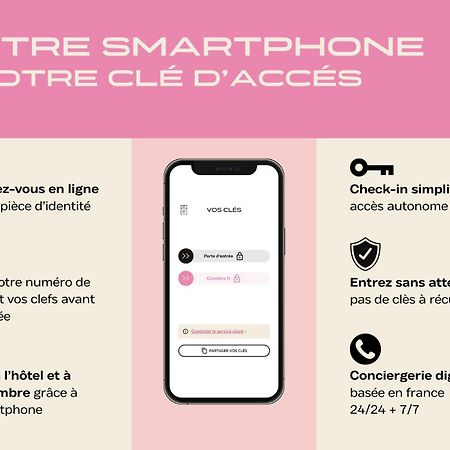 Hotel Gambettes - Entree Autonome, Reception En Ligne - Encore Mieux Limoges Buitenkant foto